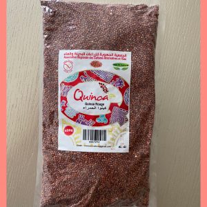 QUINOA ROUGE SANS GLUTEN 100% NATURELLE -450g