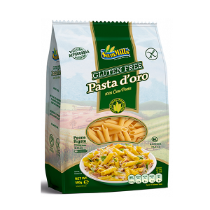 PÂTES PENNE SANS GLUTEN -PASTA D’ORO -500g